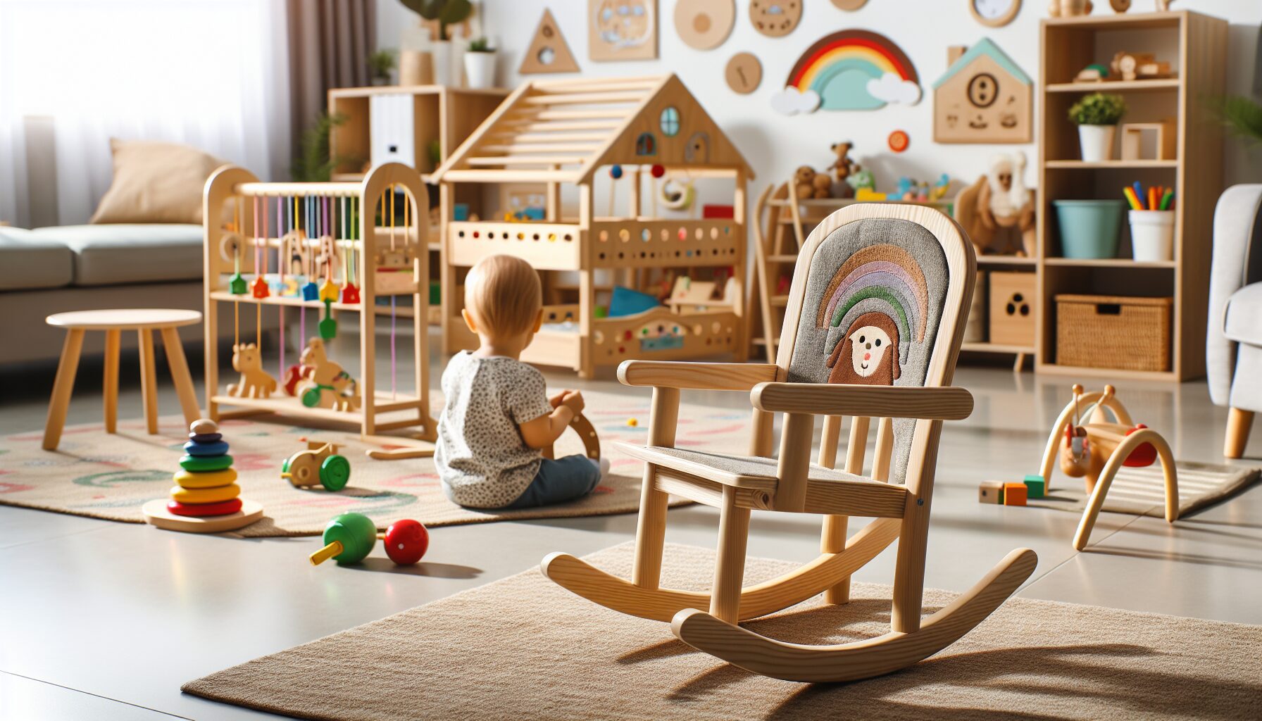 Bujak Montessori z Siedziskiem dla Dzieci - Sprawdź Teraz