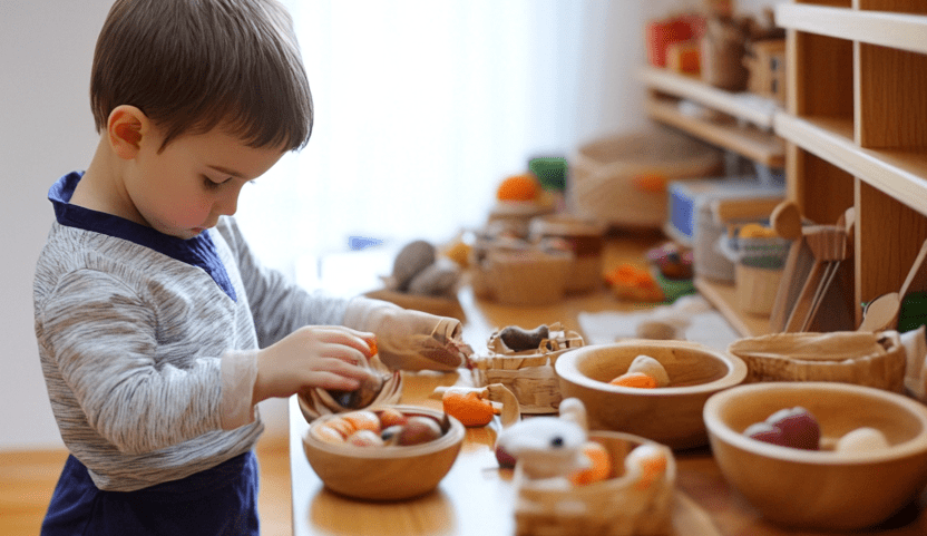 Dlaczego w Montessori nie ma zabawek?