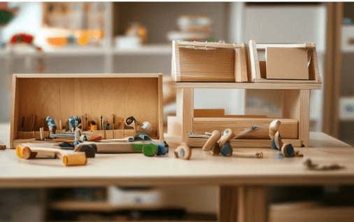 O co chodzi z zabawkami Montessori?