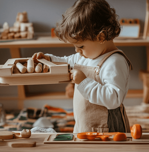 W jakim wieku można zacząć zabawę zabawkami Montessori?